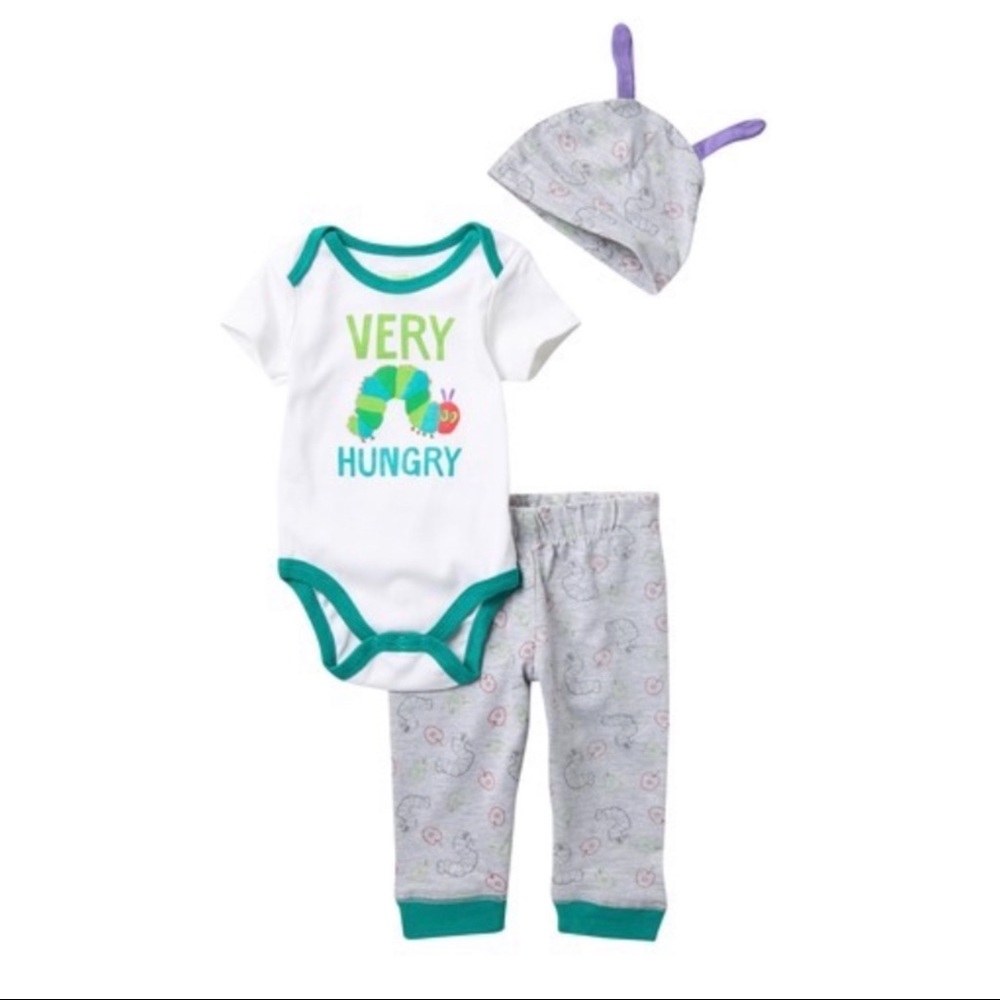 New adorable 3Pc baby set